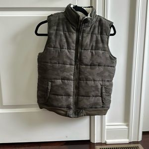 Lee Quilted Vest with Shearling Collar / Boys M